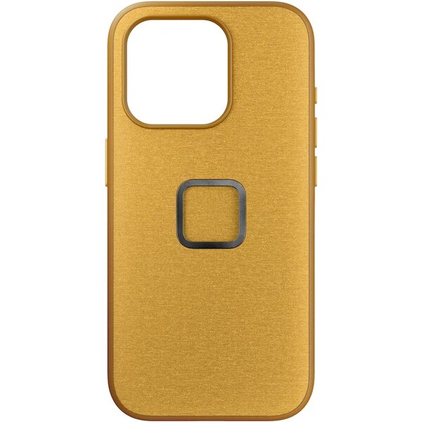 Kryt na iPhone 15 Pro Peak Design Mobile Everyday Case V2 - slunečně žlutý