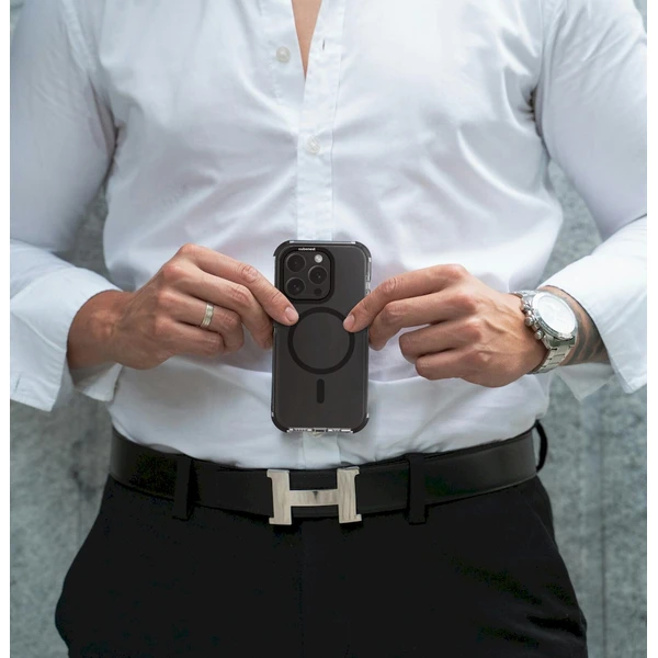 Cubenest MagPro Strong Guard kryt iPhone 15 Pro černý - Pouzdra - Obrázek 08S8000J01