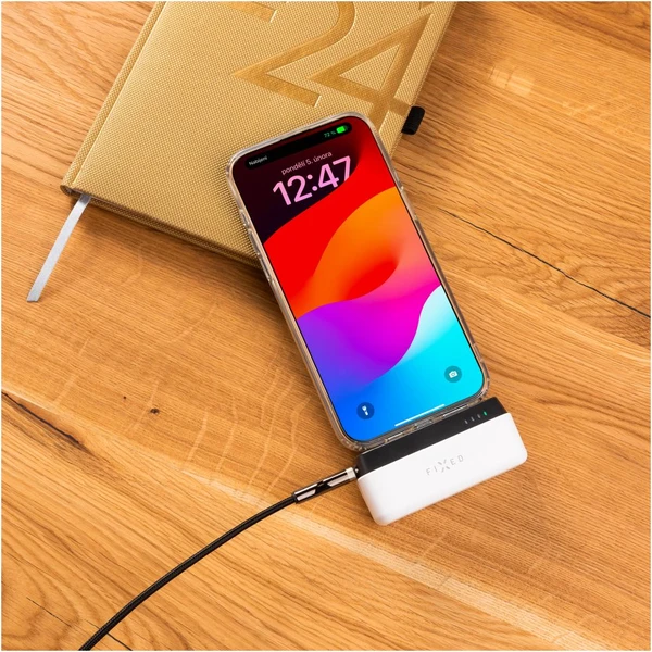 FIXED Zen 5 Plug-in powerbanka (PD) 20W, 5000 mAh bílá - Powerbanky - Obrázek 08acaa6d2b444891bc0eb649c6a1ca90