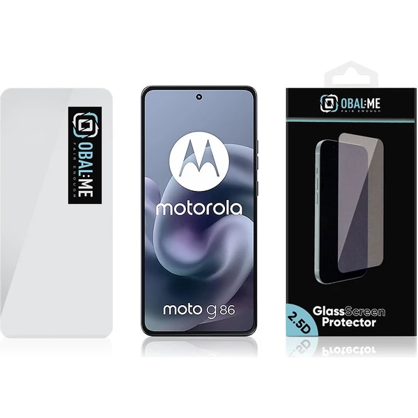 OBAL:ME 2.5D Tvrzené Sklo pro Motorola G86/G86 Power čiré - Ochranné folie a skla - Obrázek 08da6bff77054eeab3a586c63d92292a