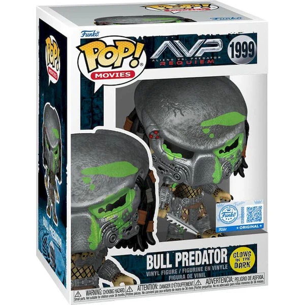 Funko POP! #1999 Movies: Alien Vs Predator: Requiem - Bull Predator (GITD) - Funko POP! - Obrázek 08e6d7d67d9446e6930d4b50cbe36e7c