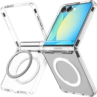 Spigen Ultra Hybrid Pro MagSafe kryt Samsung Galaxy Z Flip7 čirý/bílý - Pouzdra