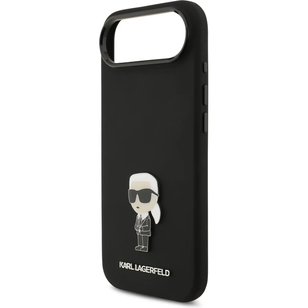 Karl Lagerfeld Liquid Silicone Metal Ikonik kryt iPhone Air černý - Pouzdra - Obrázek 08f5420b783c4fe3a04b38deecbb4490