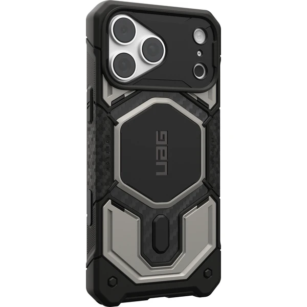 UAG Monarch Pro MagSafe Titanium kryt iPhone 18 Pro Max/17 Pro Max stříbrný - Pouzdra - Obrázek 08f7b2b11de2451ca36f8b2841c25ee5