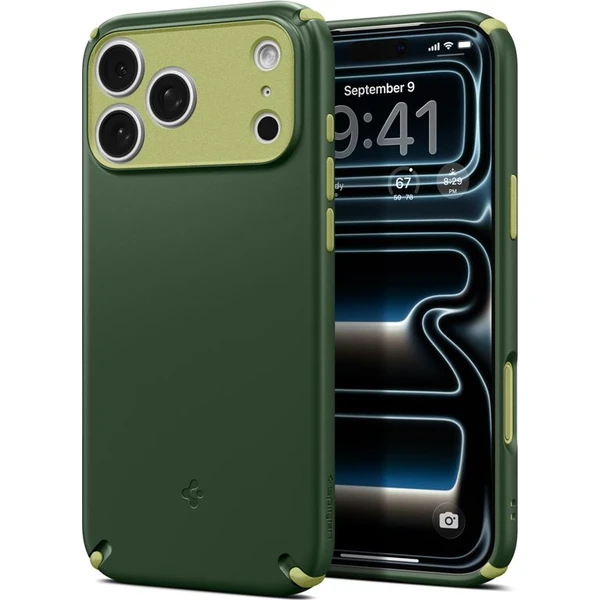 Spigen Nano Pop Hybrid MagSafe kryt iPhone 17 Pro avo green - Pouzdra - Obrázek 0909a45779ca44c691717bbb381f4438