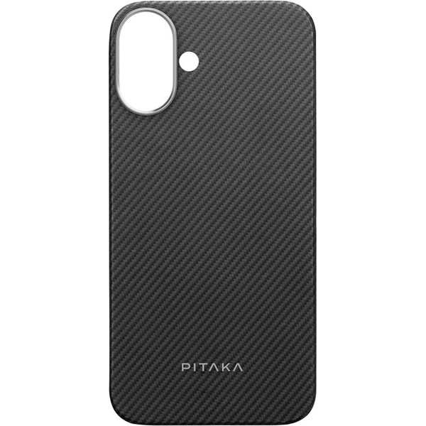 Pitaka MagEZ Case 5 MagSafe kryt iPhone 16 Black/Grey Twill - Pouzdra - Obrázek 091d651c1ecb41019b1c9dbbe6efd2fc