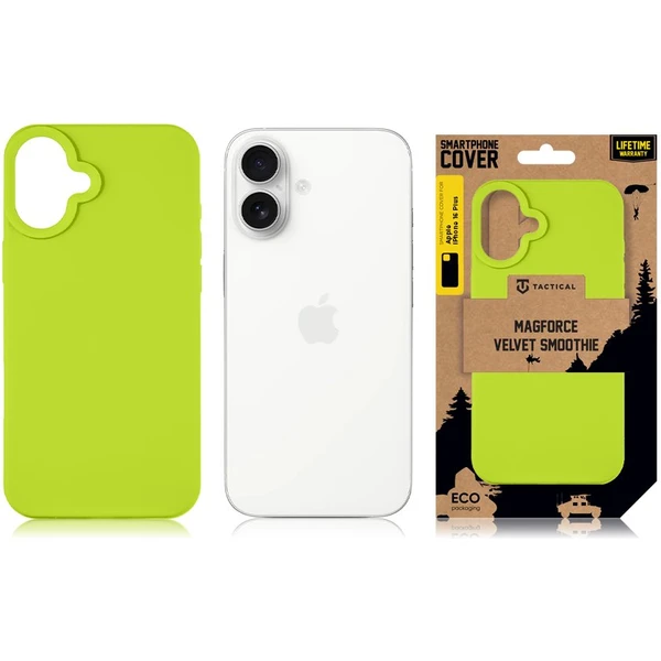 Tactical MagForce Velvet Smoothie Kryt pro Apple iPhone 16 Plus Avocado - Pouzdra - Obrázek 0927ebf3097b4a4b918095dc5562c81a