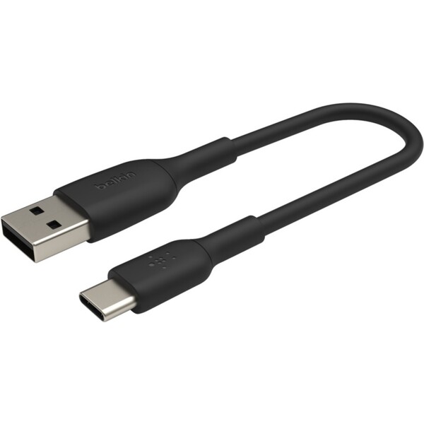 Belkin BOOST Charge USB-C/USB-A kabel, 15cm, černý
