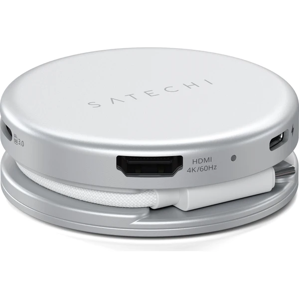 Satechi OntheGo 5-in-1 Multiport Adapter (MacBook Neo) stříbrný - USB huby - Obrázek 094f8a2569894b4dadf9cd52afecef0a
