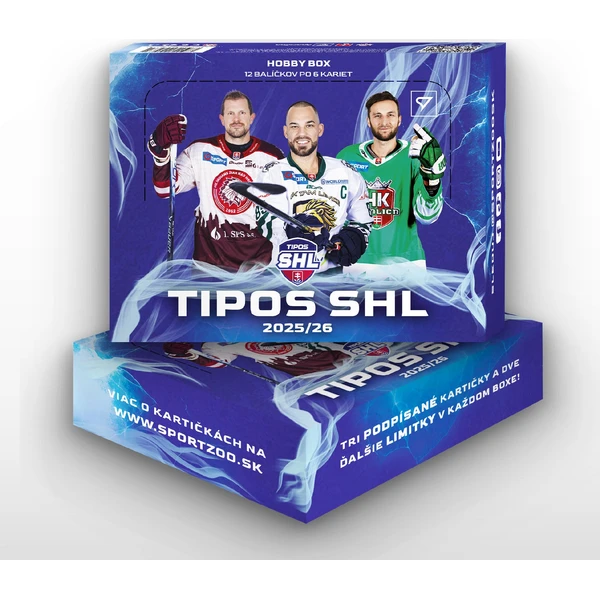 Hokejové karty SportZoo Tipos SHL 2025/26 Hobby Box - Hokejové karty - Obrázek 096R000K01