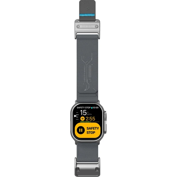 Aulumu A11 Mag Buckle Slim řemínek Apple Watch 49/46/45/44/42mm Silver Buckle/Carbon Green Strap - Řemínky - Obrázek 09871344821b4439bccbe92ba92fb923
