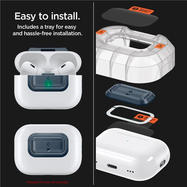 Spigen Lock Fit M pouzdro AirPods Pro (2nd/1st Gen) modré - Pouzdra - Obrázek 0990dd5039c64c48a440165c14d12a3a