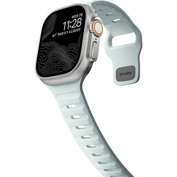 Nomad Sport Strap M/L řemínek pro Apple Watch 49/46/45/44/42mm Ice Blue Glow - Řemínky - Obrázek 0994dd2ee41e4b41b6a4e82729e6a399