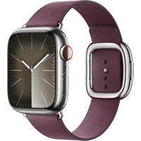 Apple Watch 41/40/38mm Morušově rudý řemínek s moderní přezkou S - Řemínky