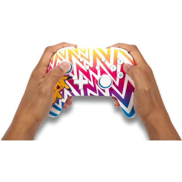 PowerA Enhanced bezdrátový herní ovladač pro Nintendo Switch (OLED, Switch, Lite) Pikachu Vibrant - Herní ovladače - Obrázek 09J5000P01