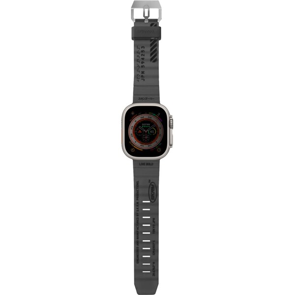 SKINARMA Shokku řemínek Apple Watch 49/45/44/42 mm Smoke