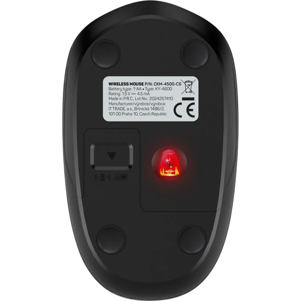 CONNECT IT OfficeBase Wireless Combo bezdrátová černá klávesnice + myš - Klávesnicové sety - Obrázek 09N0000P01