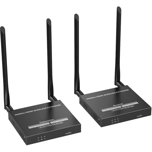 PremiumCord HDMI2.0 Wireless extender 4K@60Hz na 50m až pro 4 přijímače - Ostatní - Obrázek 09PF000K01