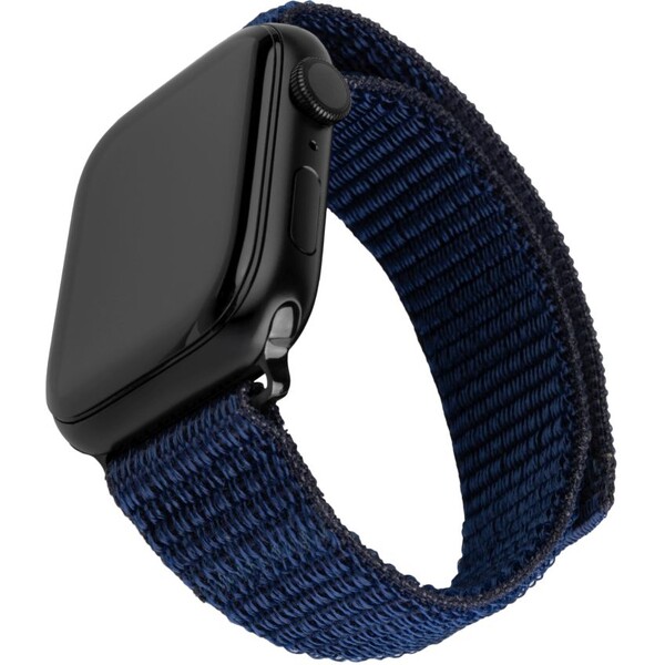 FIXED Nylon Sporty Strap řemínek Apple Watch 38/40/41mm, tmavě modrý