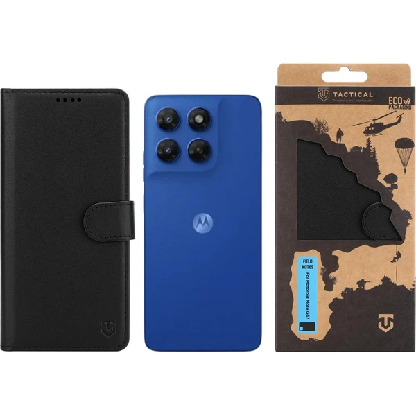Tactical Field Notes pouzdro pro Motorola Moto G37 černé - Pouzdra - Obrázek 09a64b694b90432f84d63597d6601035