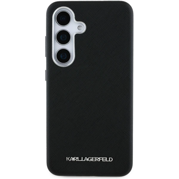 Karl Lagerfeld PU Saffiano Metal Logo and Frame kryt Samsung Galaxy S25 černý - Pouzdra - Obrázek 09ae030bfcd445799dbab1b47efdffd1