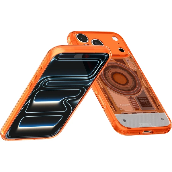 Spigen Ultra Hybrid MagSafe kryt iPhone 18 Pro/17 Pro c-one tangerine - Pouzdra - Obrázek 09bb5d3d9c644f7eb6dba7a2a7484e3b