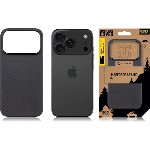 Tactical MagForce Aramid kryt Apple iPhone 17 Pro černý - Pouzdra - Obrázek 09cb155bc3e34dfdb37be2542ba211d0