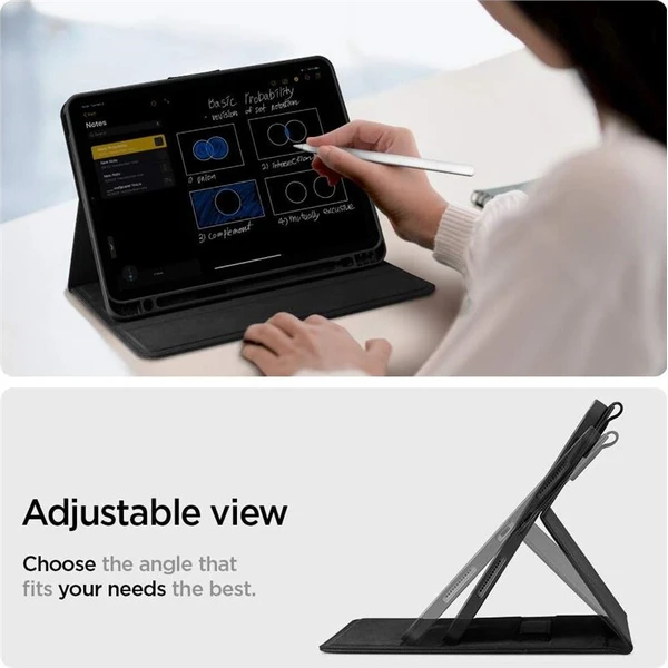 Spigen Liquid Air Folio pouzdro Apple iPad Air 10,9 (20/22), 11" (24/25/26) černé - Pouzdra - Obrázek 09ee5a137dd04b1e89c0a4c7c7c95b2e