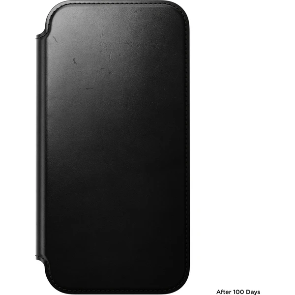 Nomad Modern Leather Folio (Horween) MagSafe kožené pouzdro iPhone 18 Pro Max Black - Pouzdra - Obrázek 09f89b2a0ad8414cace3607da9a92dca