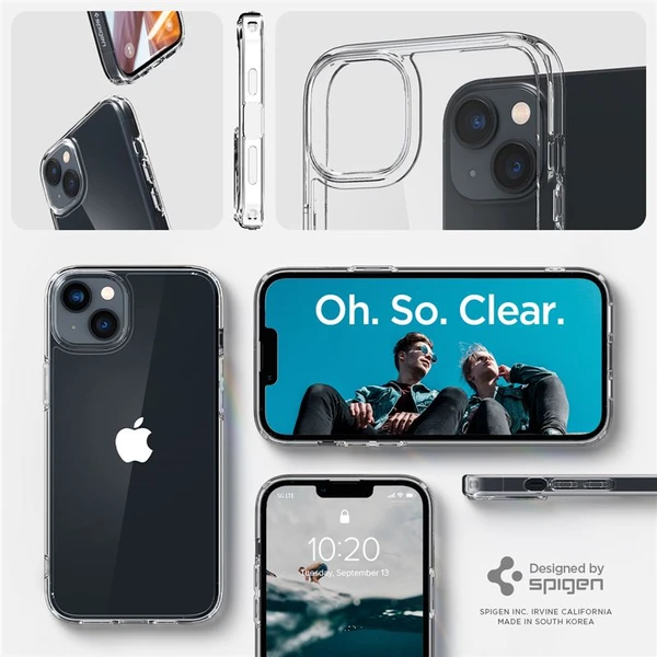 Spigen Ultra Hybrid kryt iPhone 14 čirý - Pouzdra - Obrázek 0A2H300401