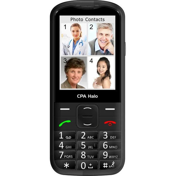 CPA Halo 28 Senior černý s nabíjecím stojánkem - Mobilní telefony - Obrázek 0AH6000K01