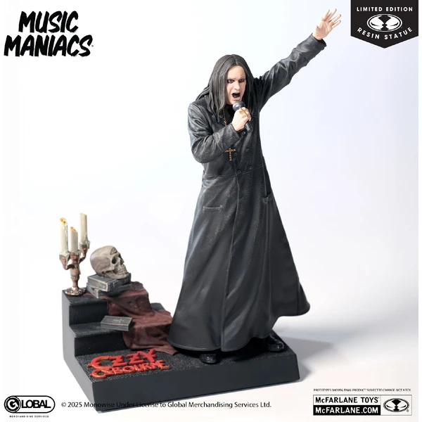 Soška McFarlane Toy 1/10 Music Maniacs - Ozzy Osbourne 21 cm - Sochy a sošky - Obrázek 0BHE000K01