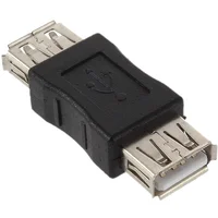 PremiumCord USB-A/USB-A redukce černá - Kabely a redukce