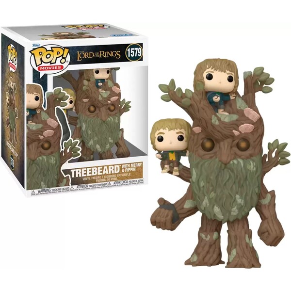 Funko POP! #1579 Movies: The Lord of the Rings - Treebeard w/Mary & Pip