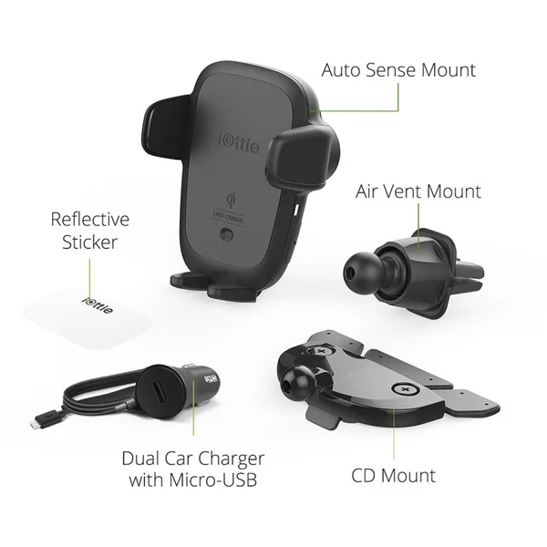 iOttie AutoSense Wireless držák do ventilace/CD slotu - Držáky - Obrázek 0BUL600301