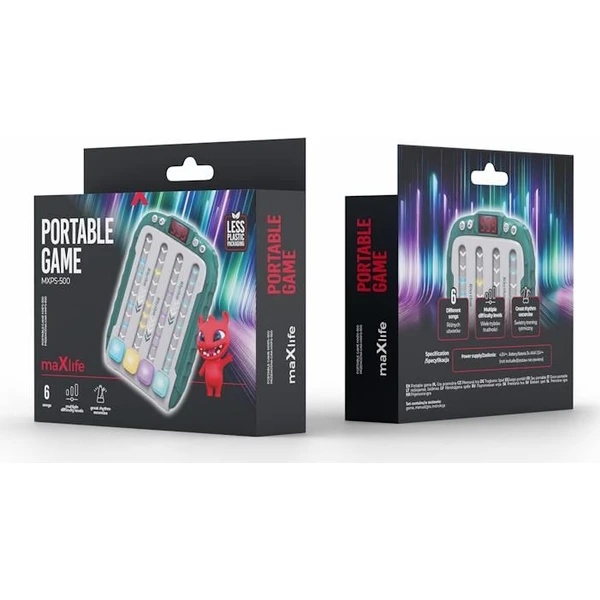 Maxlife MXPS-500 přenosná hra - Chytré hračky - Obrázek 0C6R000K01