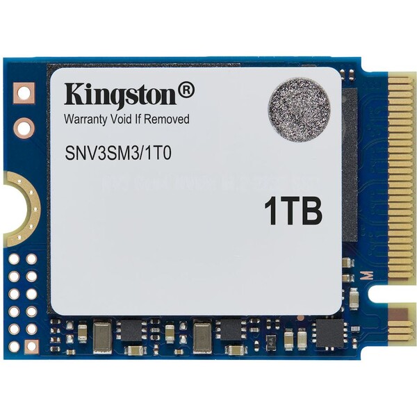 Kingston SSD NV3 1TB NVMe PCIe M.2 2230 (6000/4000MB/s) (SNV3SM3/1T0)