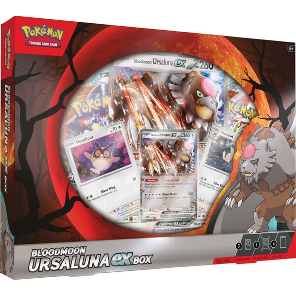 Pokémon TCG Bloodmoon Ursaluna ex Box