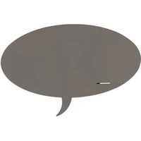 Rocada Skin Shape Talk 6441-7039 magnetická tabule křemenná šedá RAL 7039 - Magnetické tabule