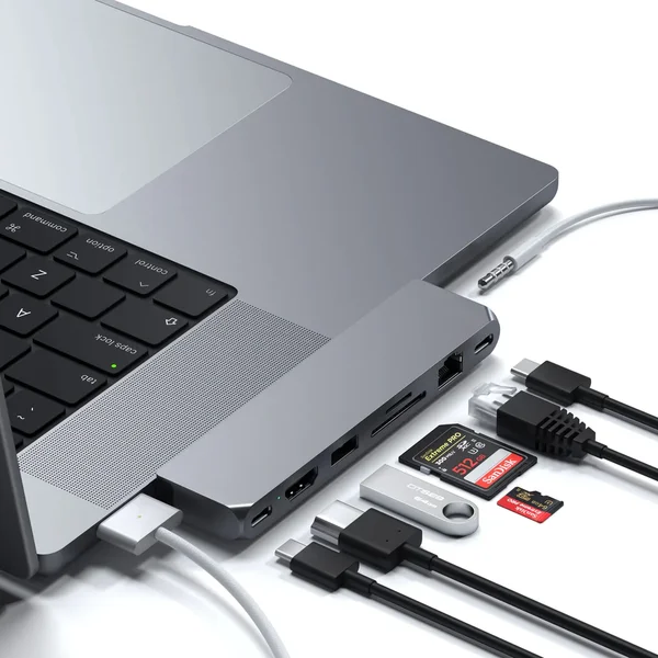 Satechi Pro Hub Max vesmírně šedý - USB huby - Obrázek 0DK2700301