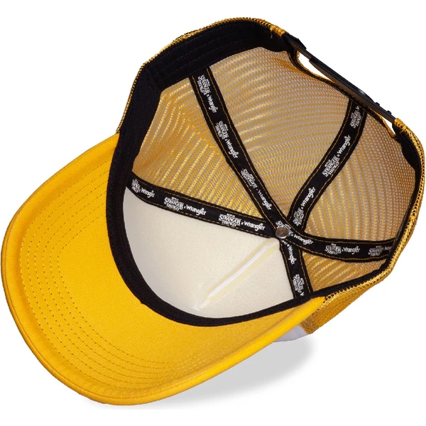 Trucker kšiltovka Wrangler Stranger Things - Yellow Logo - Kšiltovky a čepice - Obrázek 0DYL000K01