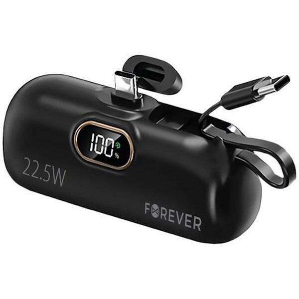 Forever mini GSM 182135 MTB-100 5000 mAh Černá