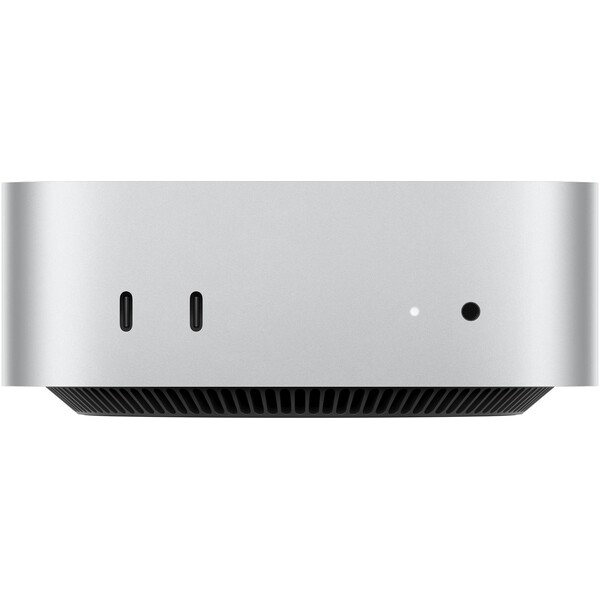 Mac mini, Apple M4 10jádrové CPU, 10jádrové GPU, 16GB, 256GB SSD - stříbrný