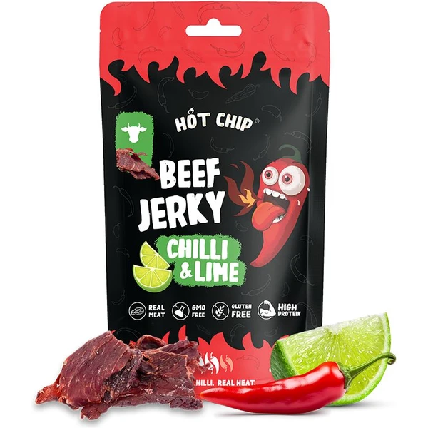 Jerky Hot-Chip - Chilli a Limetka 25 g - Potraviny - Obrázek 0FUG000K01