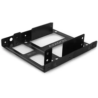 AXAGON RHD225 kovový rámeček pro 2x 2.5" HDD/SSD do 3.5" pozice montáž ventilátoru - Rámečky na disky