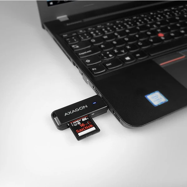 AXAGON čtečka SD/microSD karet CRE-S2N USB-A - Čtečky paměťových karet - Obrázek 0GD0700301