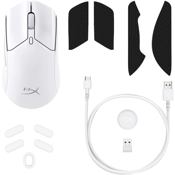 HyperX Pulsefire Haste 2 Wireless bílá - Myši - Obrázek 0HL2G00101