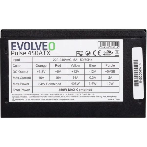 EVOLVEO 450W bulk - Zdroje - Obrázek 0HNF000K01