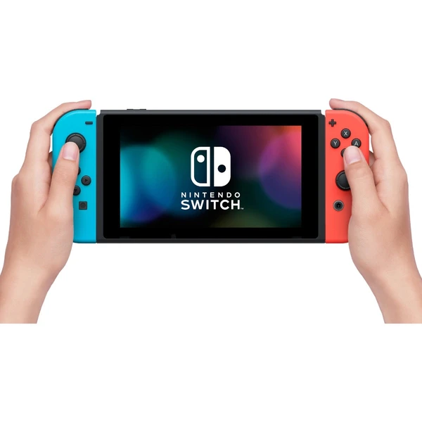 Nintendo Switch konzole červená/modrá - Konzole - Obrázek 0J0GF00101