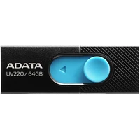 ADATA Flash Disk 64GB UV220 černá - Flashdisky